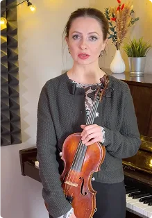 Артемьева Екатерина – педагог школы Арт Фа, скрипка